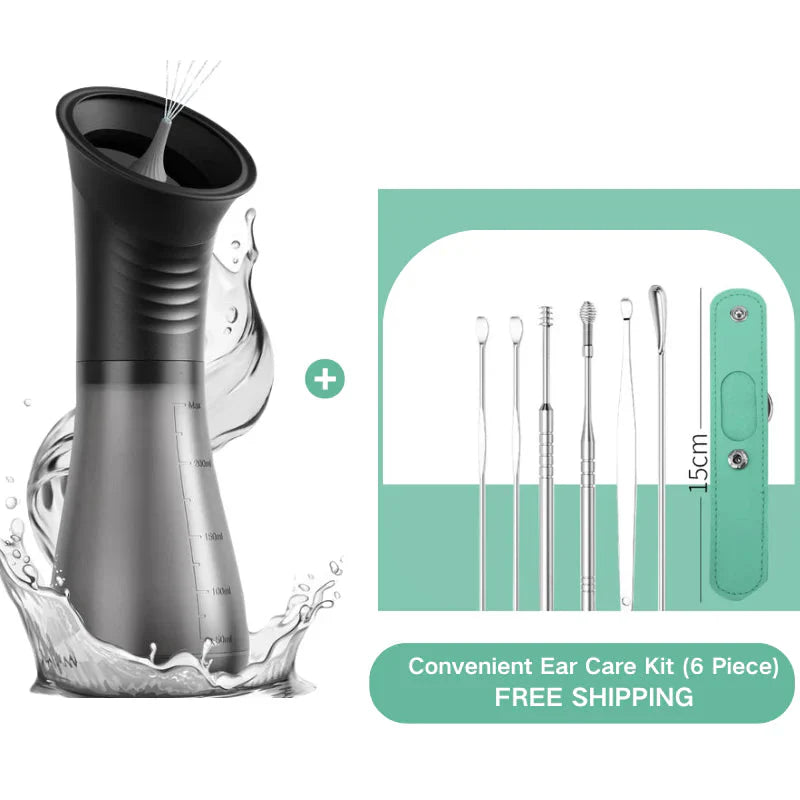 Rechargeable electric ear cleaning set