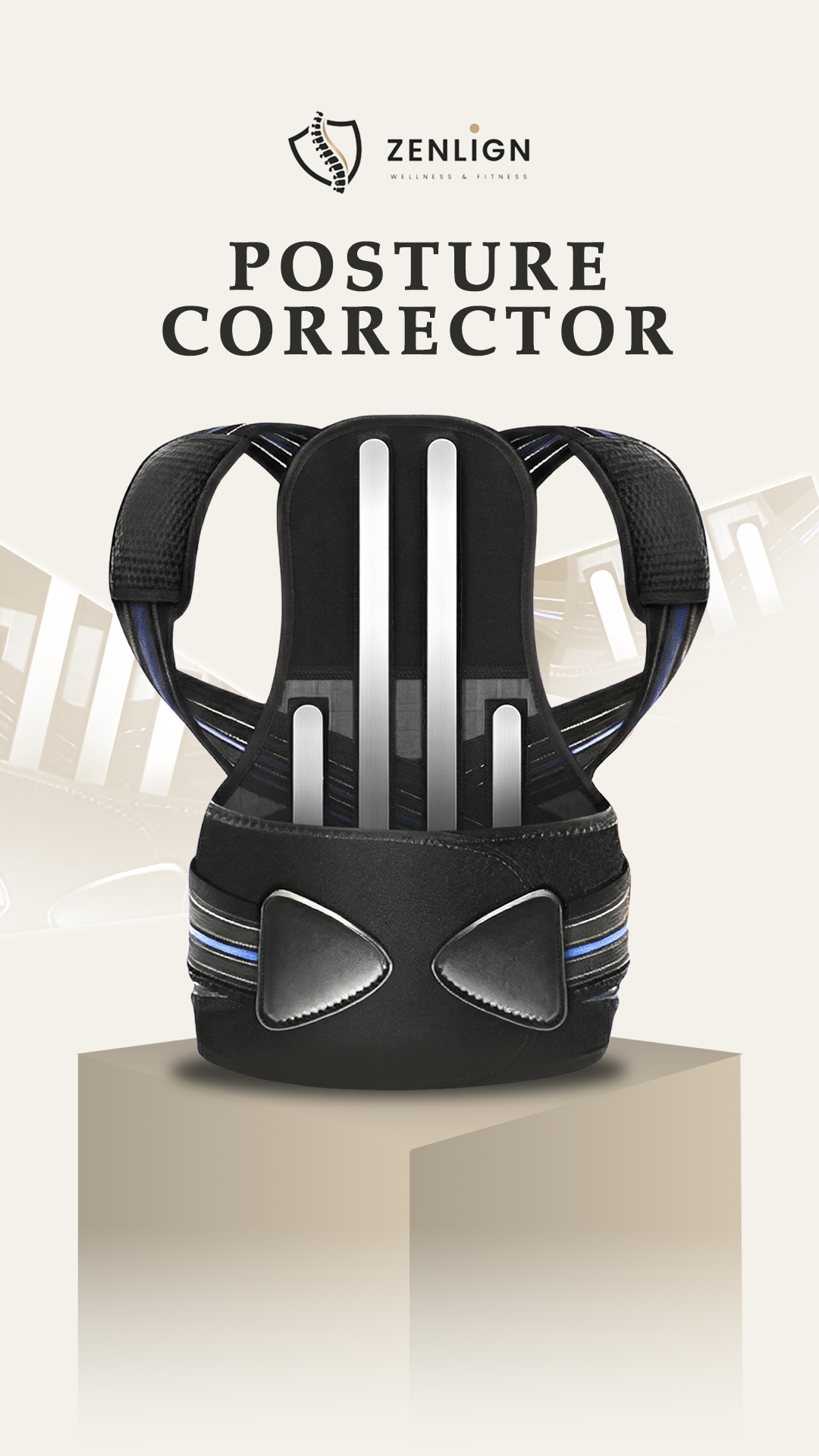 Premium Posture Corrector Brace - Innovation Gadget™️