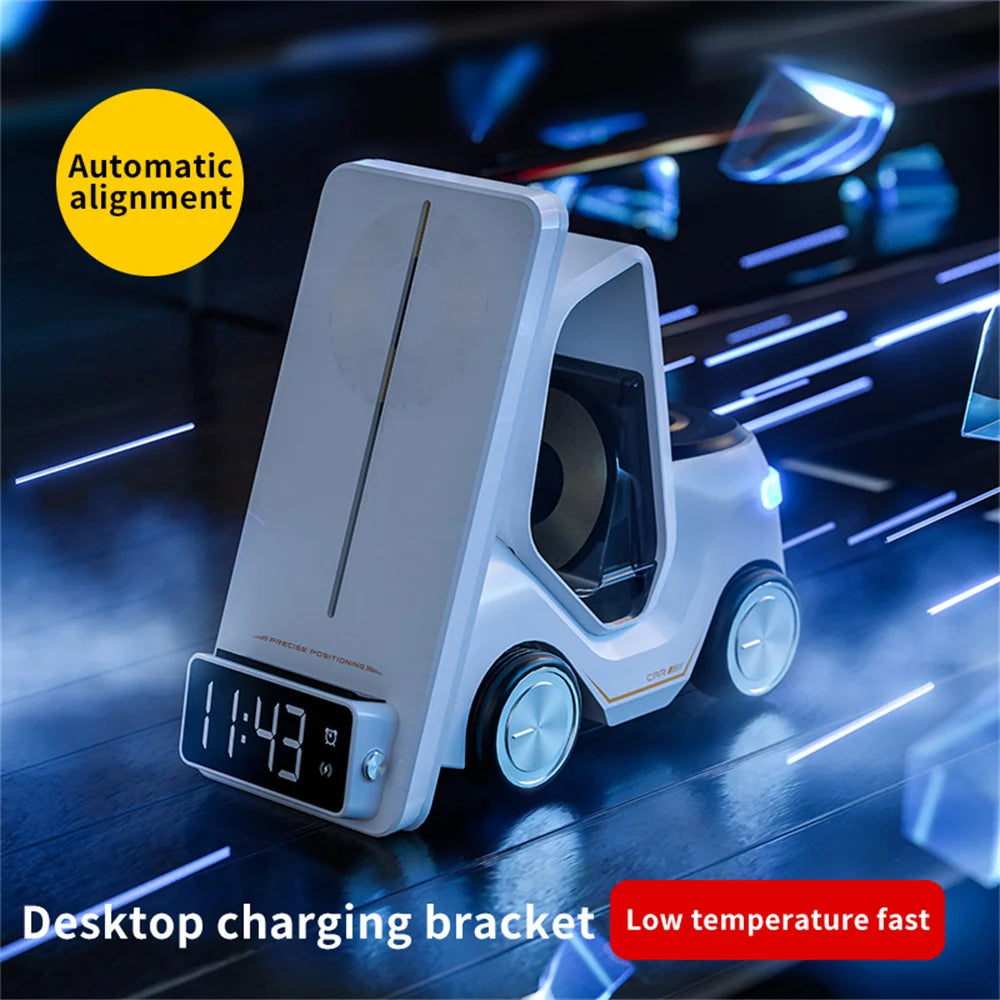 5 in 1 Wireless Charger Stand Wireless Charging Desktop Bracket Fast Charging Dock Station Type-C Input interface