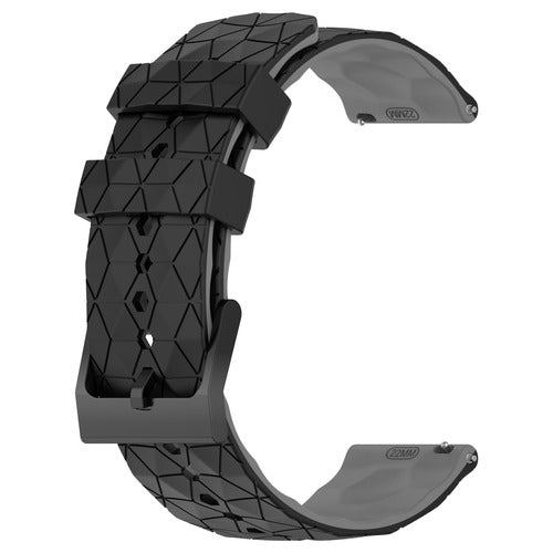 20mm & 22mm Bi-Color Silicone Watch Bands for Garmin for Samsung/Garmin/Fossil/Others