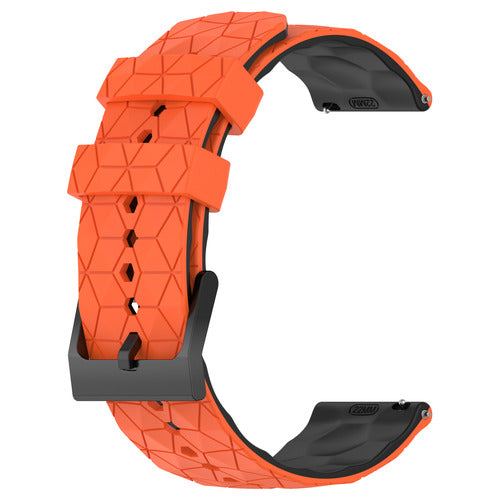 20mm & 22mm Bi-Color Silicone Watch Bands for Garmin for Samsung/Garmin/Fossil/Others