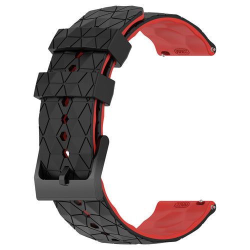 20mm & 22mm Bi-Color Silicone Watch Bands for Garmin for Samsung/Garmin/Fossil/Others