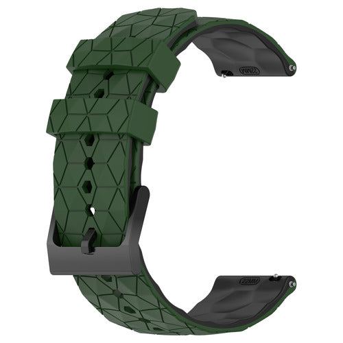 20mm & 22mm Bi-Color Silicone Watch Bands for Garmin for Samsung/Garmin/Fossil/Others