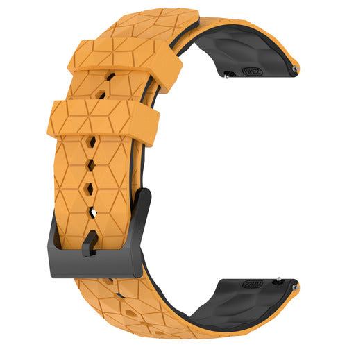 20mm & 22mm Bi-Color Silicone Watch Bands for Garmin for Samsung/Garmin/Fossil/Others