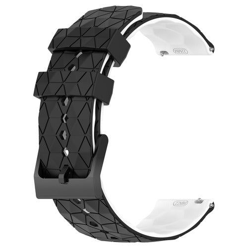 20mm & 22mm Bi-Color Silicone Watch Bands for Garmin for Samsung/Garmin/Fossil/Others