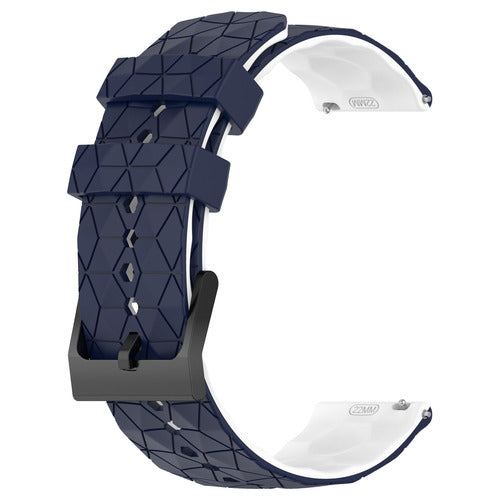 20mm & 22mm Bi-Color Silicone Watch Bands for Garmin for Samsung/Garmin/Fossil/Others
