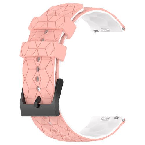 20mm & 22mm Bi-Color Silicone Watch Bands for Garmin for Samsung/Garmin/Fossil/Others