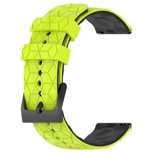20mm & 22mm Bi-Color Silicone Watch Bands for Garmin for Samsung/Garmin/Fossil/Others