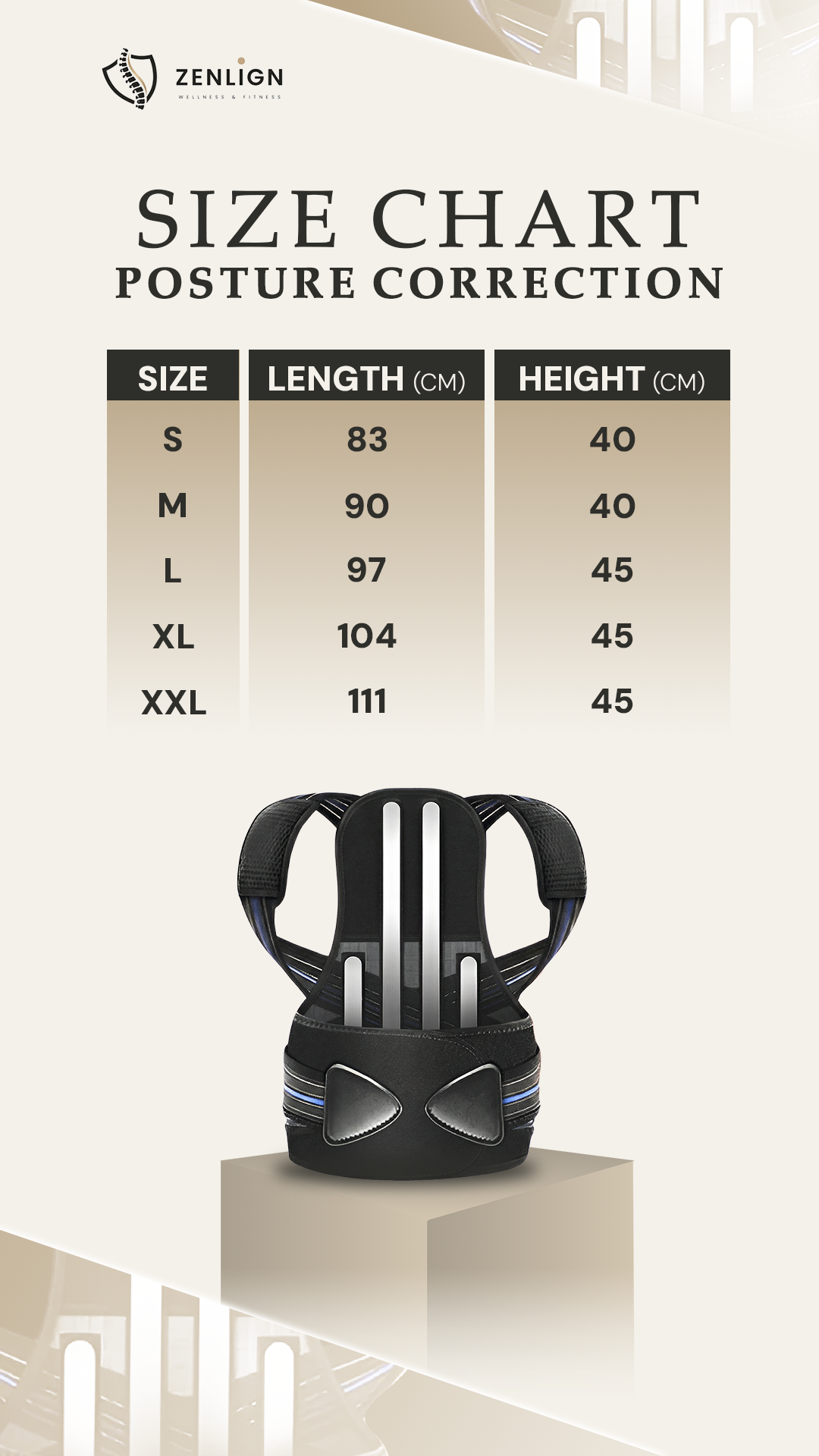Premium Posture Corrector Brace - Innovation Gadget™️