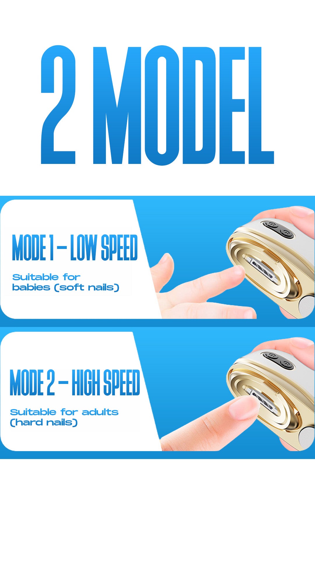 Electric Nail Clipper & Polisher - Innovation Gadget™️