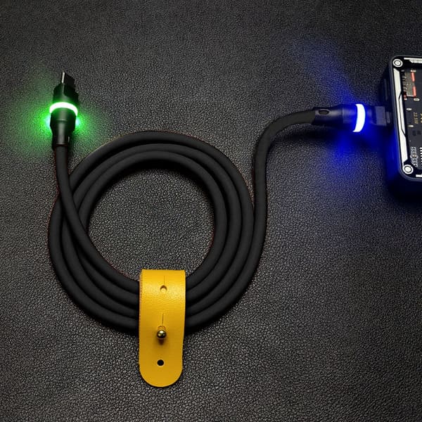 "Neon Chubby" Frosted Silicone 120W Fast Charging Cable