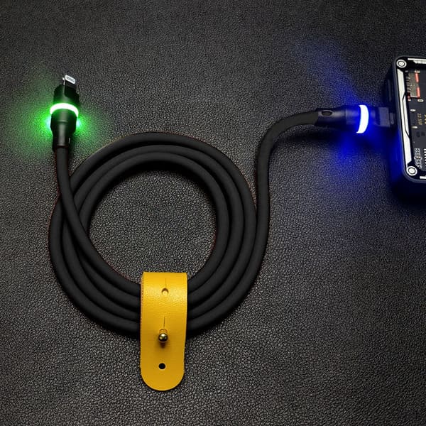"Neon Chubby" Frosted Silicone 120W Fast Charging Cable