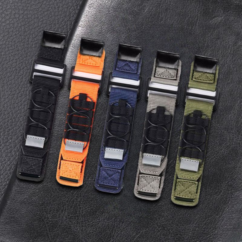 20mm & 26mm Outdoor Breathable Nylon Canvas Strap For Samsung/Garmin/Fossil/Others