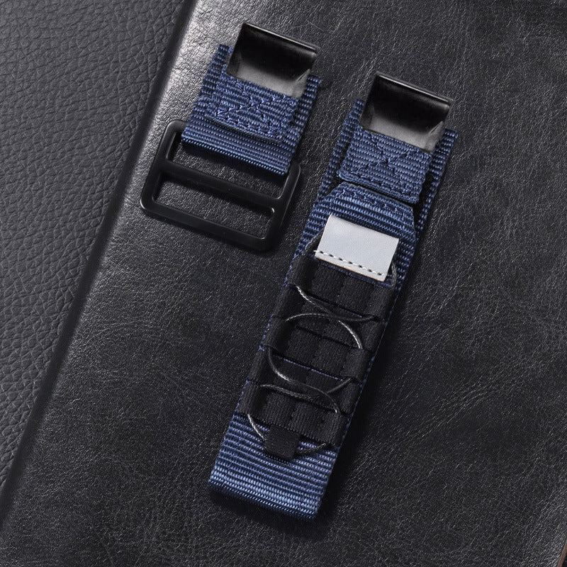 20mm & 26mm Outdoor Breathable Nylon Canvas Strap For Samsung/Garmin/Fossil/Others